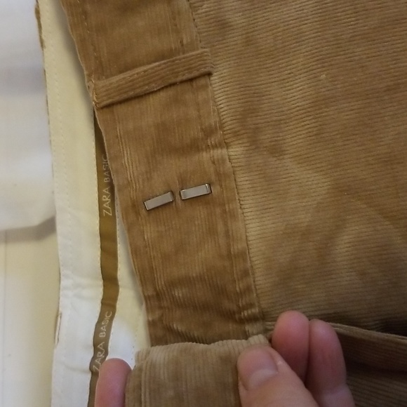 NWOT Sz 6 Zara fine corduroy pants - Picture 3 of 7